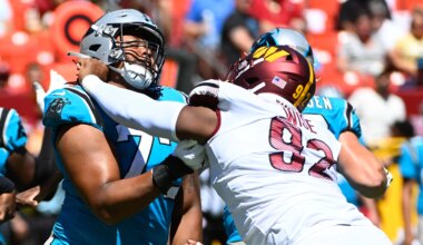 NFL offseason: Former Panthers G Michael Jordan signs with Eagles