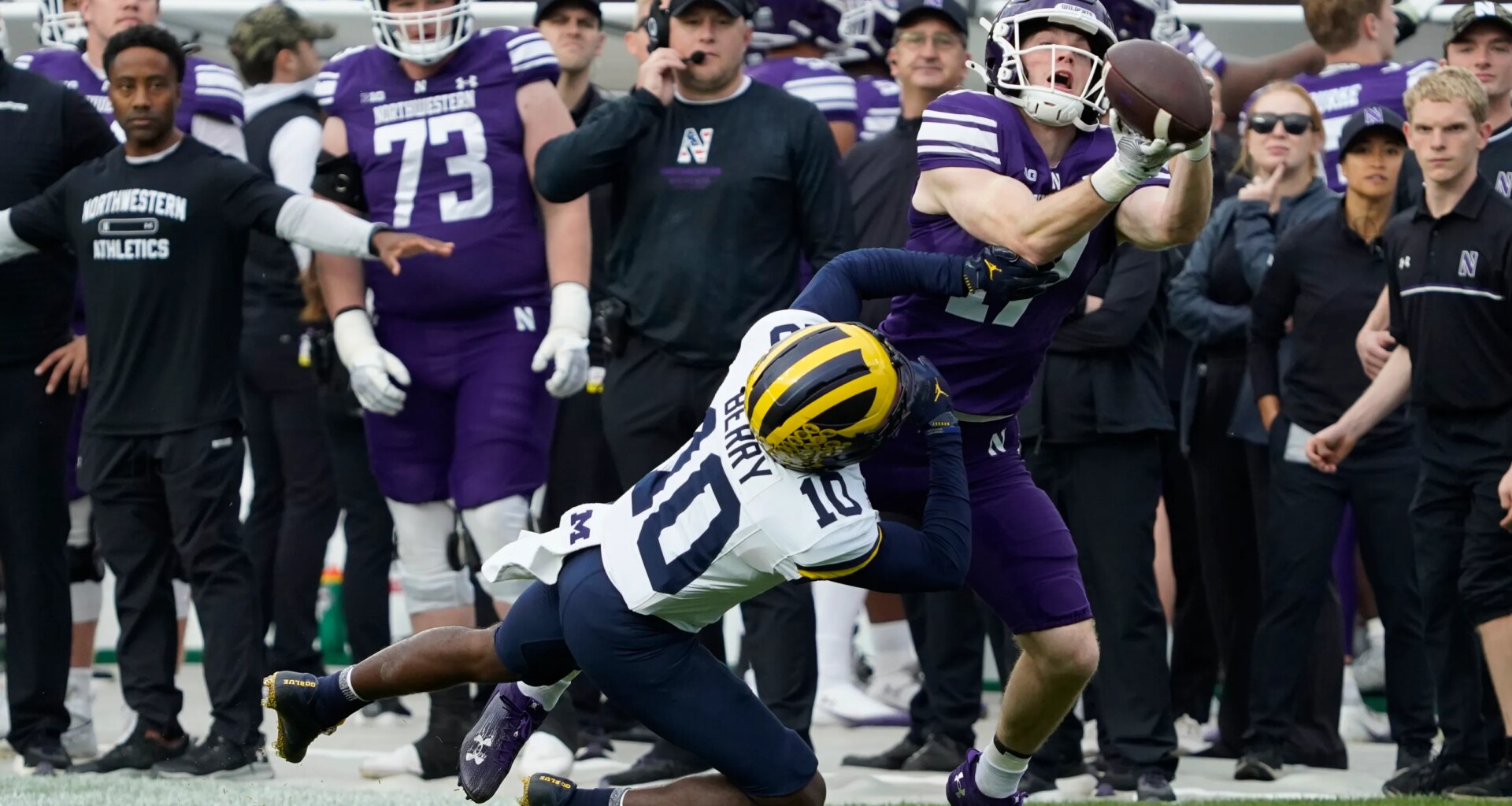 2027 NFL Draft summer scouting: Northwestern Wildcats WR Griffin Wilde