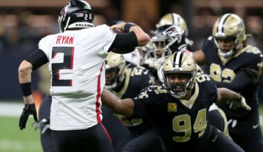 NFC South sack leaders: How far can Cameron Jordan separate himself?