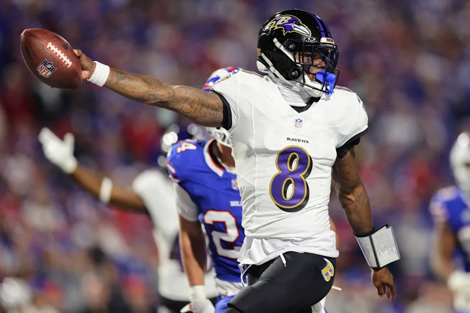 Baltimore Ravens QB Lamar Jackson