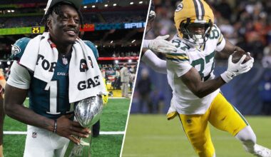 A.J. Brown, Romeo Doubs are great WR duo for Patriots in NFL playoffs – NBC Sports Boston