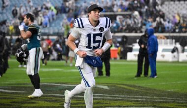 Colts' Riley Leonard talks quarterback competition, growth in second NFL season - Indianapolis News | Indiana Weather | Indiana Traffic