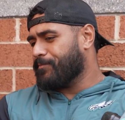 Philadelphia Eagles left tackle Jordan Mailata speaks with reporters at Jefferson Health Training Complex on Tuesday, June 2, 2026, in South Philadelphia. (MediaNews Group)
