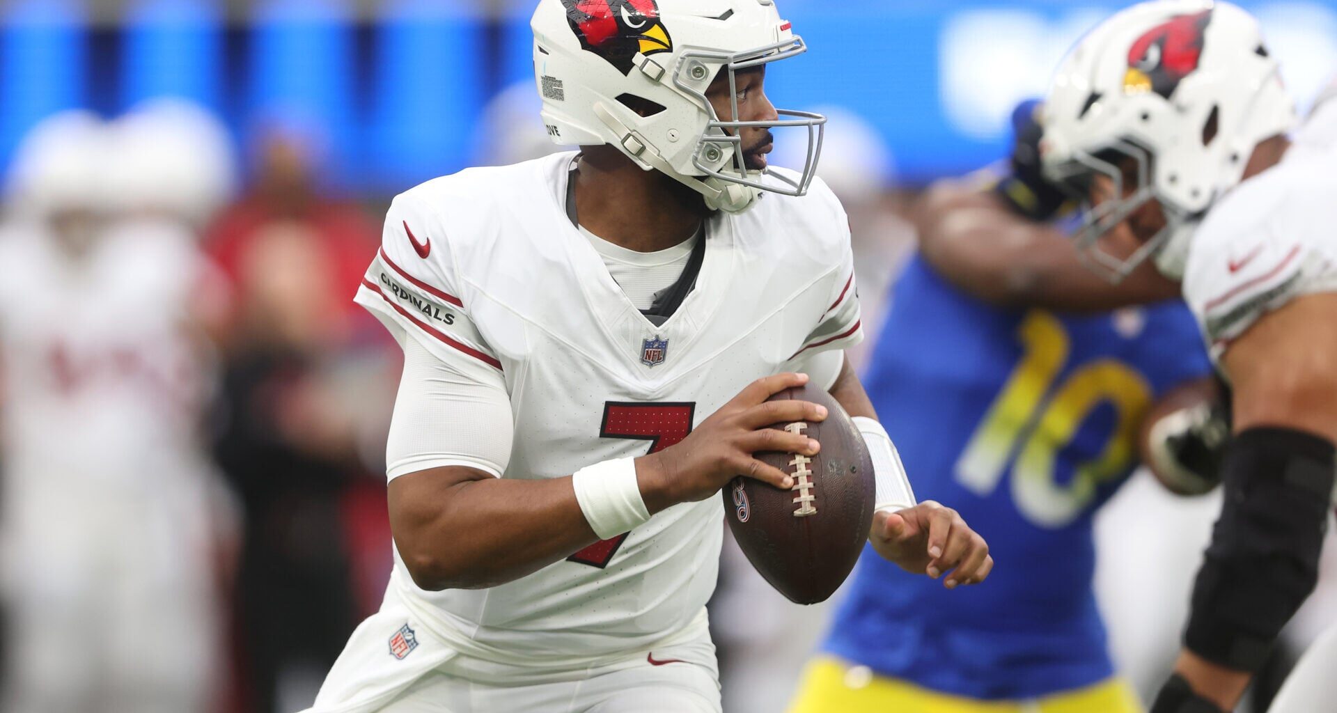 Jacoby Brissett reports to Cardinals minicamp and forces his contract standoff into focus