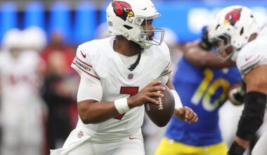 Jacoby Brissett reports to Cardinals minicamp and forces his contract standoff into focus