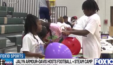 Jalyn Armour-Davis hosts football and STEAM camp at Bishop State