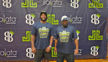 Seahawks tackle, Super Bowl champ Josh Jones holds youth camp at George Bush HS: ‘Football brought us together’