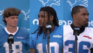 Pacheco embraces new role with Detroit Lions, TeSlaa, Clark focus on growth during offseason work