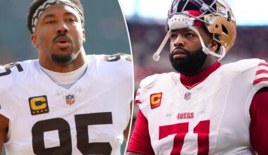 Trent Williams didn't mince words about Rams' Myles Garrett trade