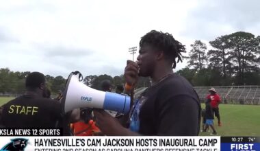 Carolina Panthers star, Cam Jackson returns home to where the heart and family is in Haynesville