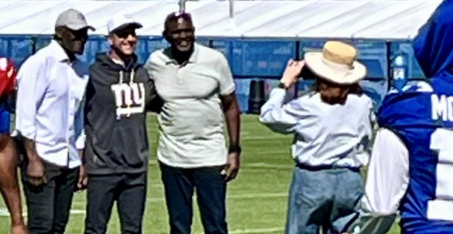 NY Giants mandatory minicamp takeaways: LT, Harry Carson steal the show