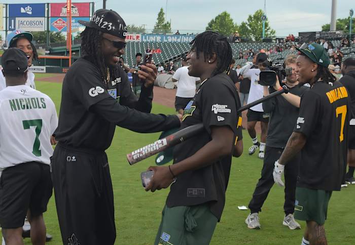‘A good time,’ Texans Pro Bowl corner Kamari Lassiter holds inaugural celebrity softball game at Space Cowboys stadium