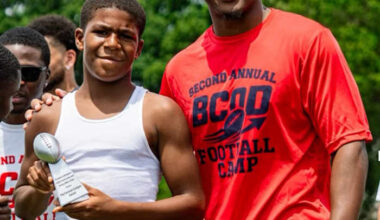 Texans corner Brandon Codrington tells his story at his youth football camp: ‘Believe in yourself’