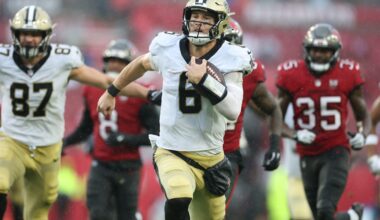 NFC Notes: Zac Robinson, Tyler Shough, Buccaneers, Falcons, Saints