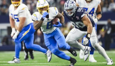 Chargers RB Omarion Hampton gets exceptional endorsement