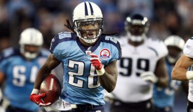 Tennessee Titans PFF all 20 year team Chris Johnson snub