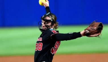 Nebraska’s Jordy Frahm pitched in the WCWS while pregnant