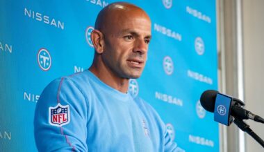 Tennessee Titans Robert Saleh Alontae Taylor Marcus Harris