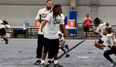 NFL players continue tradition of giving back to Ypsilanti through football camp