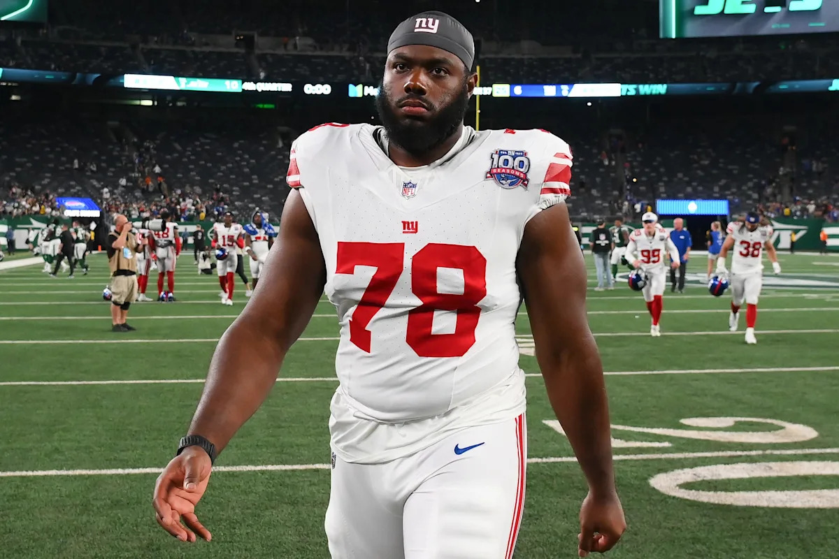 New York Giants' Andrew Thomas says he's perfected his recovery process