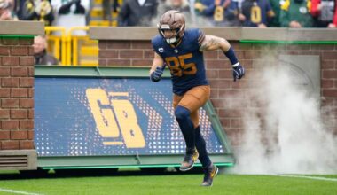 Green Bay Packers tight end Tucker Kraft