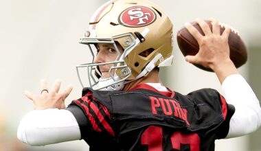 49ers coordinator couldn't hide excitement after defense picks off Brock Purdy