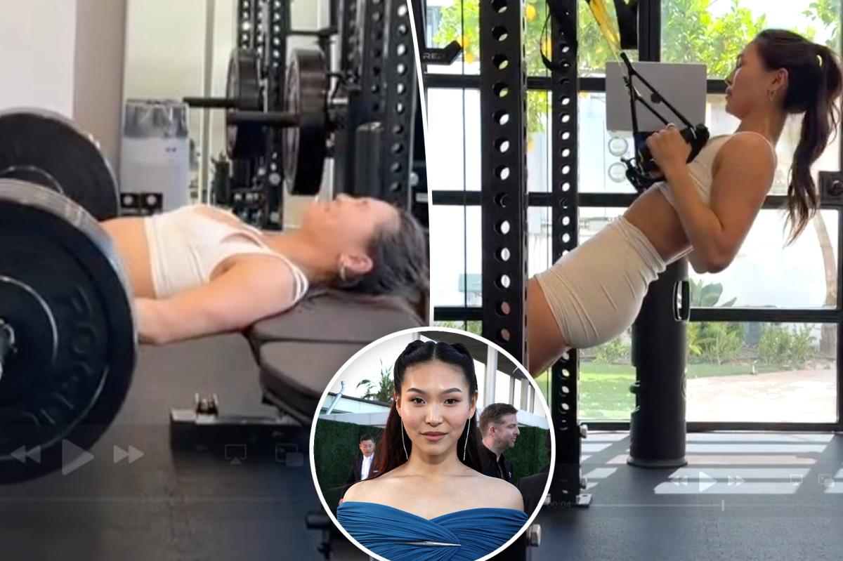 Myles Garrett's girlfriend Chloe Kim rocks all-white gym outfit