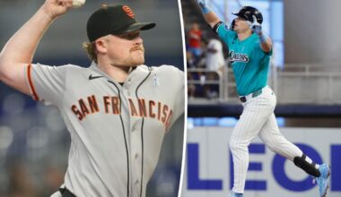 Giants waste Logan Webb’s gem, fall 15 games below .500
