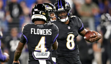 Ravens earn top-five ranking on unique list of NFL offensive trios