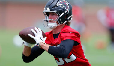 Falcons 90-man roster with uniform numbers as OTAs continue