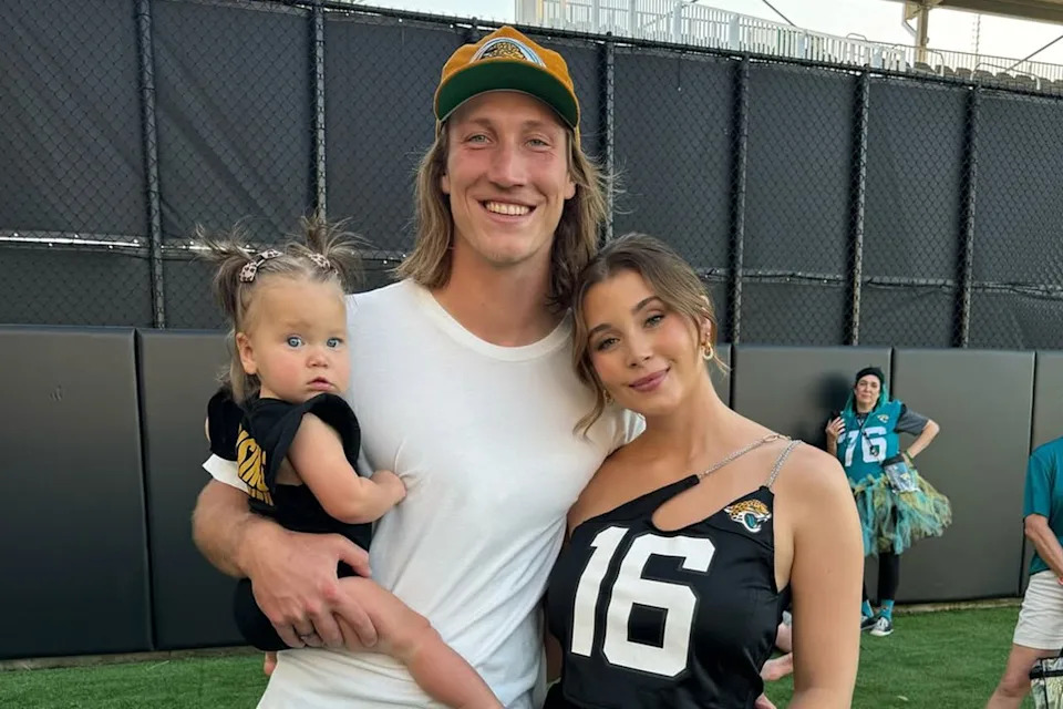 Trevor and Marissa Lawrence with their daughterCredit: Marissa Lawrence/Instagram