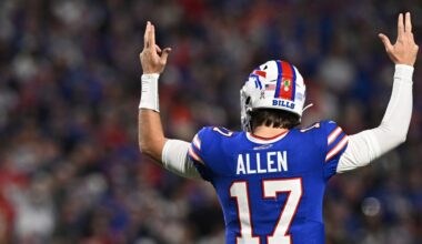 Calculating what Josh Allen will need to do to become NFL’s all-time total touchdown record holder