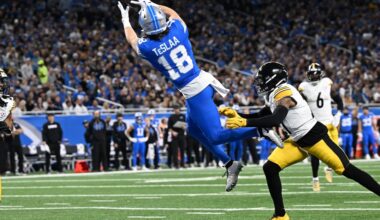 Lions News: How WR Isaac TeSlaa learned to make crazy catches