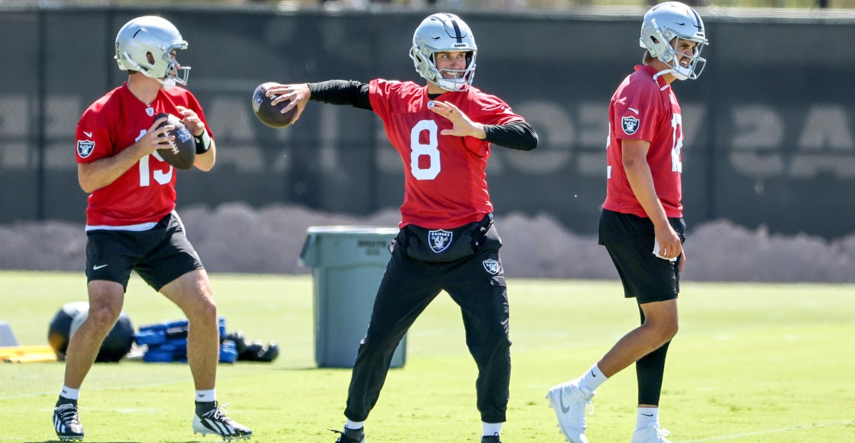 Las Vegas Raiders Offensive Positional Battles to Watch. Cousins
