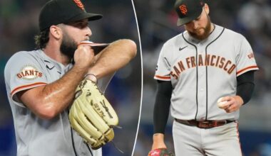 Giants commit 4 errors, can’t find strike zone in ugly loss to Marlins