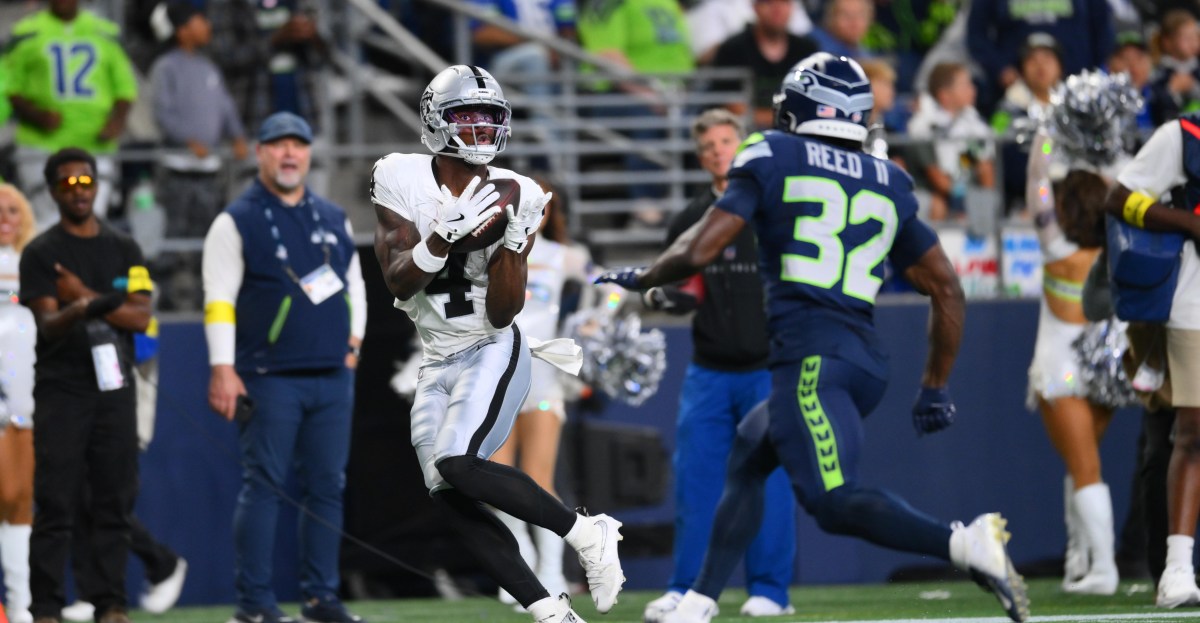 Shedrick Jackson pushing for Las Vegas Raiders roster. True speed