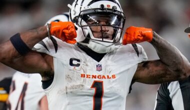 Ja’Marr Chase happy to see Myles Garrett traded to Giants