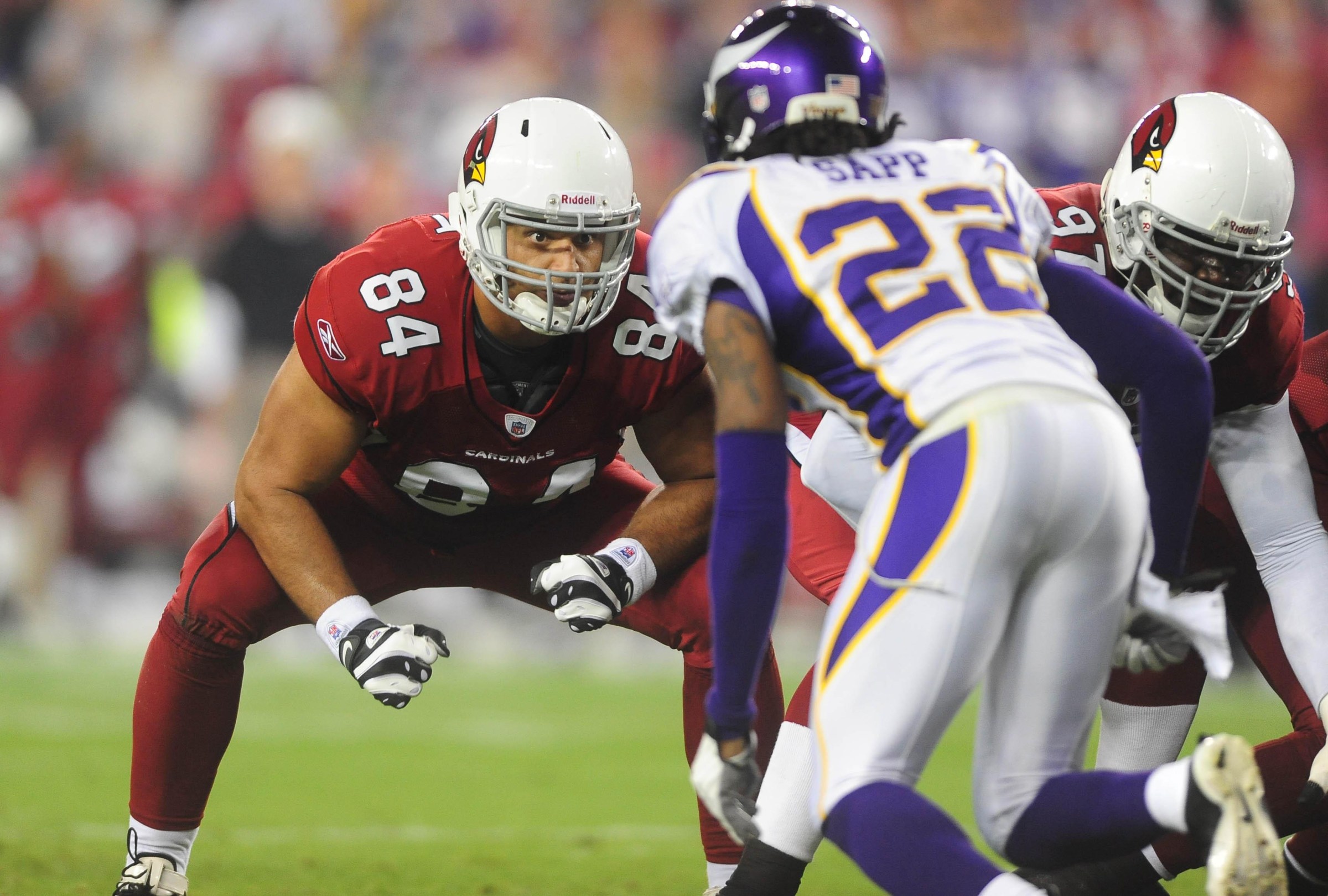 Arizona Cardinals tight end Anthony Becht Credit: Mark J. Rebilas-Imagn Images