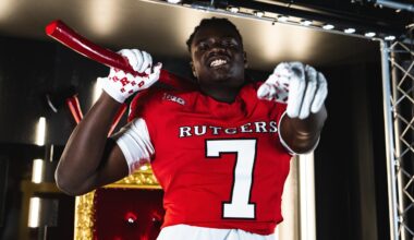 2027 edge rusher Dallas Ward on his Rutgers Official Visit