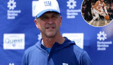 John Harbaugh: 'Good to see' Knicks' success as Giants represent at key Game 4