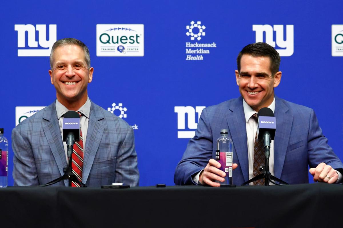 John Harbaugh reveals his feelings about Giants GM's extension, input he had