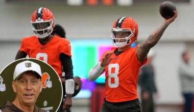 Browns starting quarterback still a question mark: 'We got two starting-level QBs'
