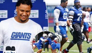 Sisi Mauigoa already making best kind of Giants impression