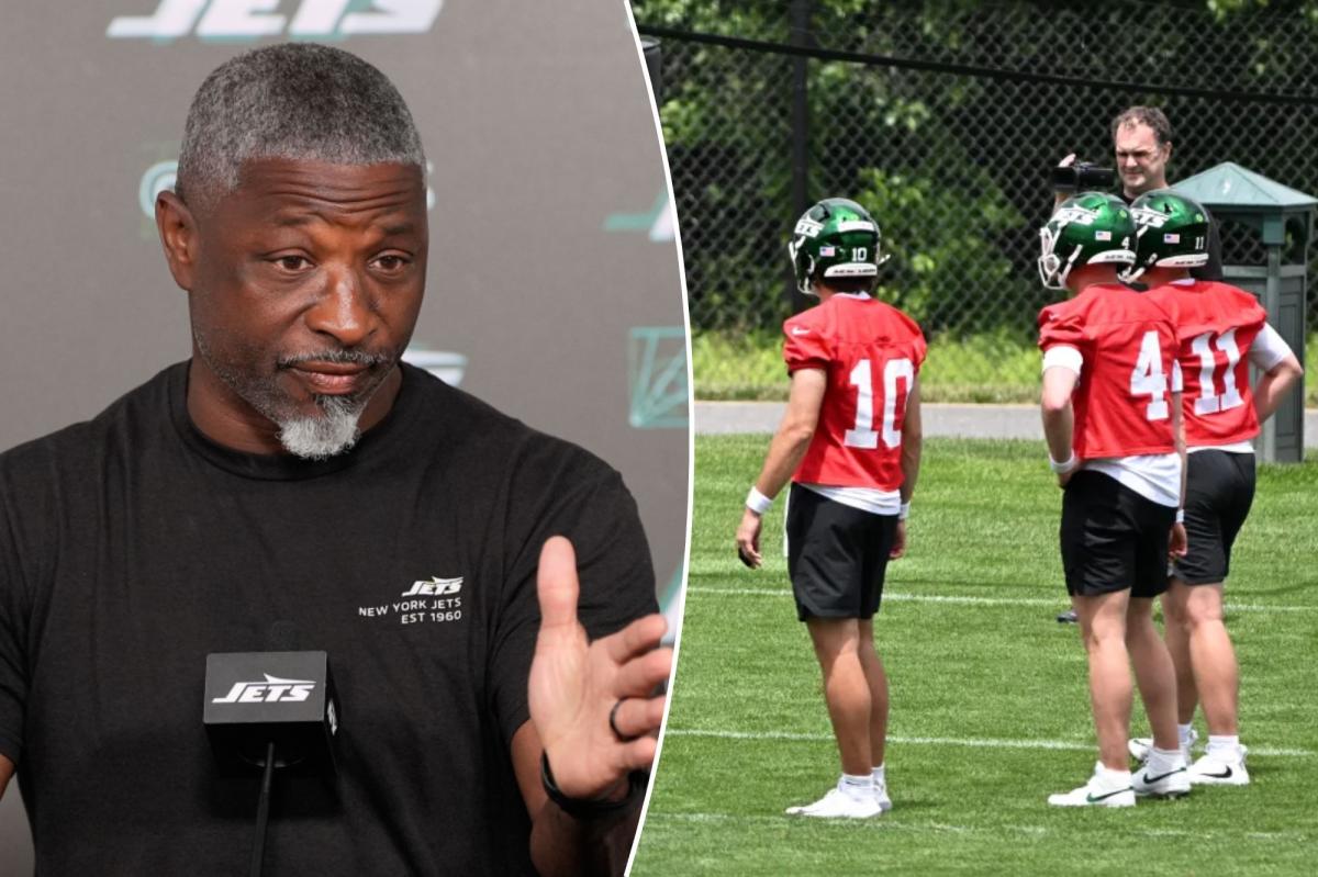Aaron Glenn plans to 'create competition' to fill Jets' backup QB spot