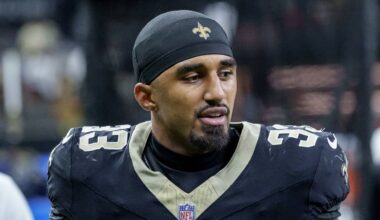 New Orleans Saints safety Jonas Sanker