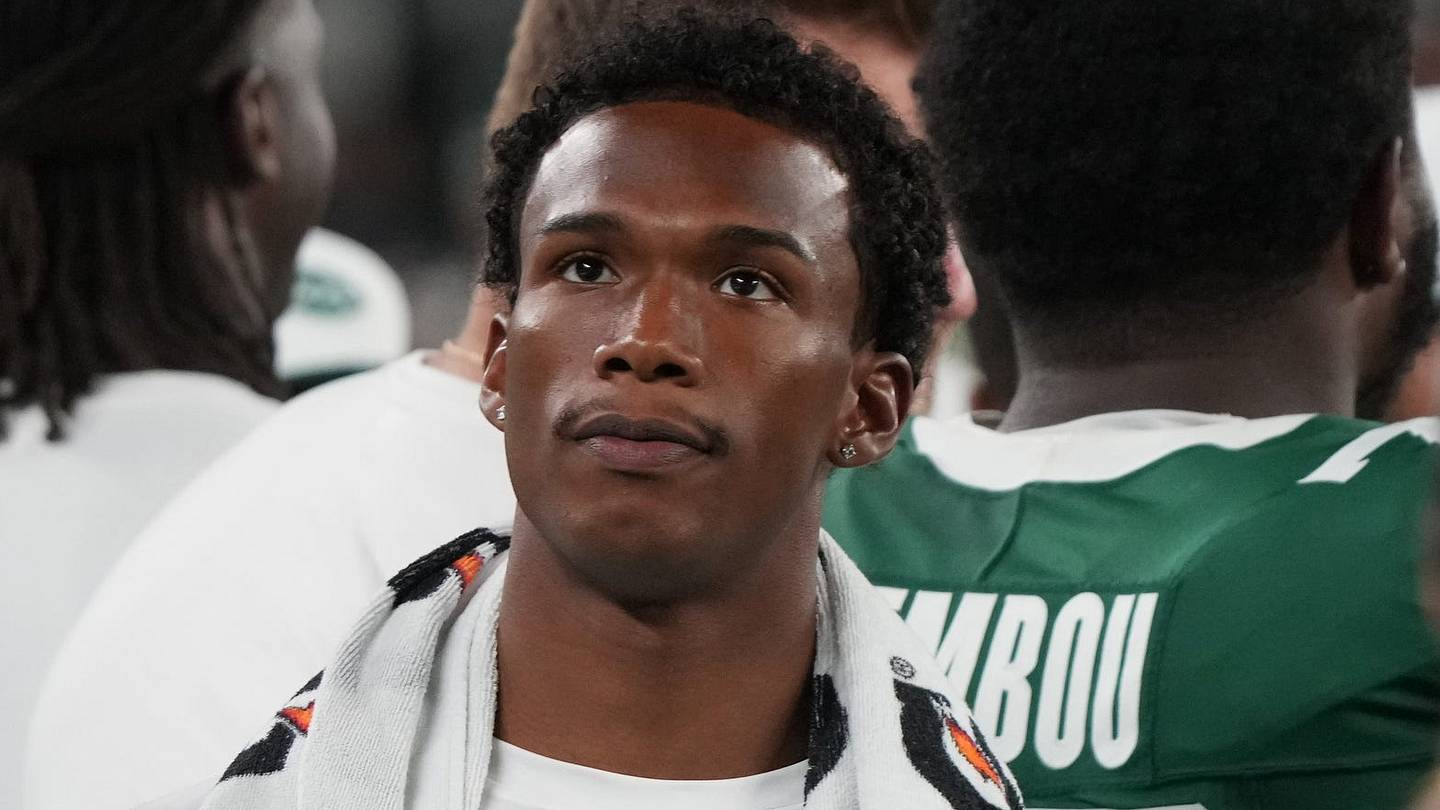 Garrett Wilson of the Jets