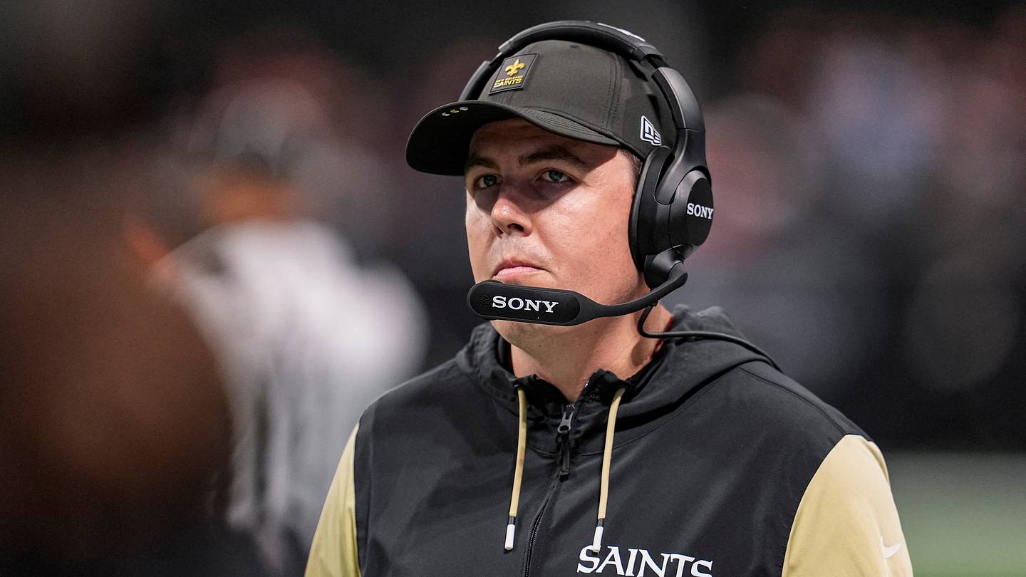 New Orleans Saints head coach Kellen Moore