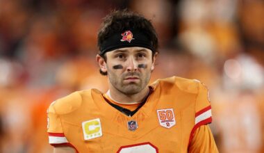 Why Baker Mayfield Fell Out of ESPN's Top 10 Quarterbacks List in 2026