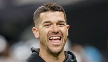Carolina Panthers head coach Dave Canales (Matthew Hinton-Imagn Images)