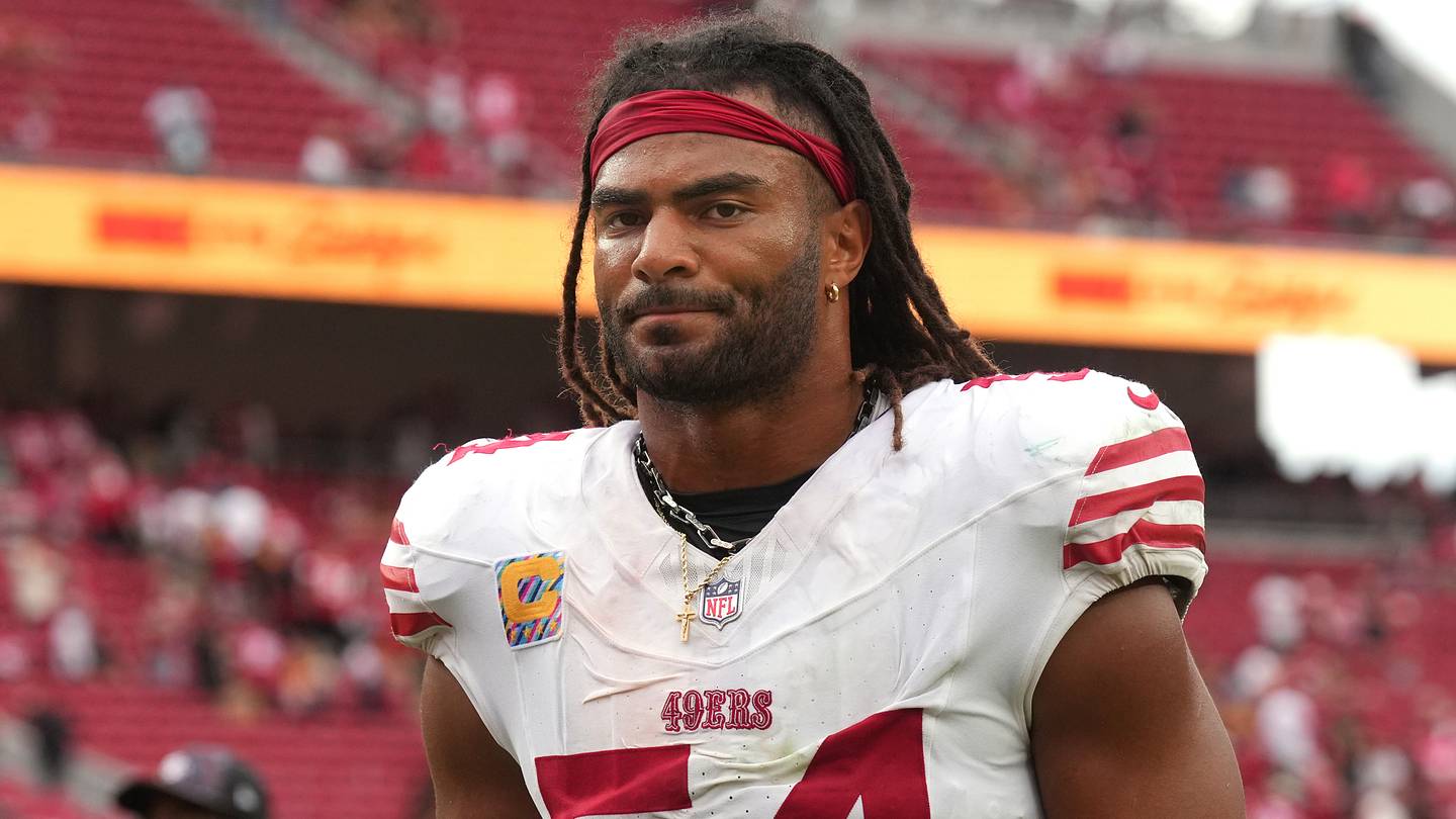 San Francisco 49ers linebacker Fred Warner